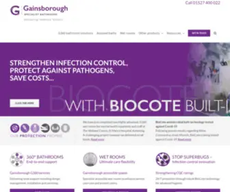 Gainsboroughbaths.com(Gainsboroughbaths) Screenshot