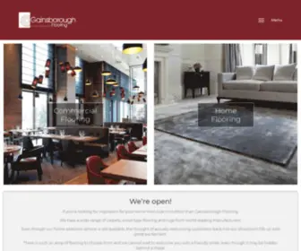 Gainsboroughflooring.co.uk(Gainsborough Carpets and Flooring) Screenshot