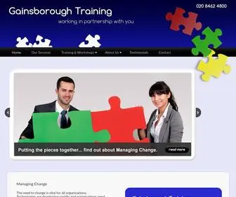 Gainsboroughtraining.co.uk(Gainsborough Training) Screenshot