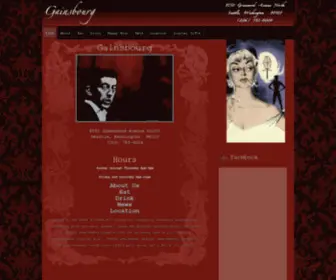 Gainsbourglounge.com(Gainsbourg) Screenshot