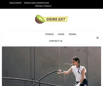 Gainseat.com(Gains Eat) Screenshot