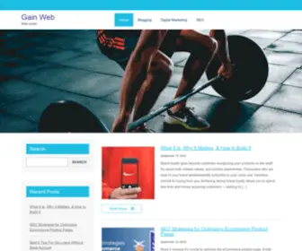 Gainweb.info(Gain Web) Screenshot