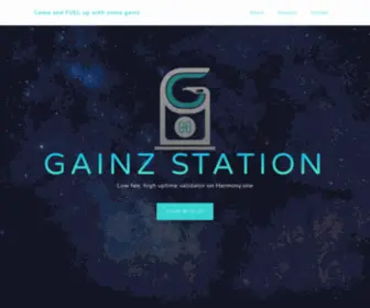 Gainzstation.one(Gainz Station) Screenshot