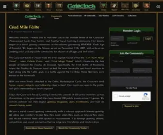 Gaisciochnaanu.com(A MMORPG Community Est) Screenshot