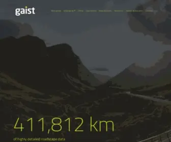 Gaist.co.uk(Homepage) Screenshot