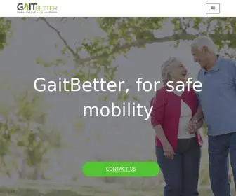 Gaitbetter.com(For safe mobility) Screenshot