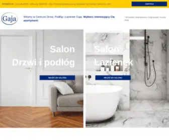 Gaja-Stolarka.pl(Salon Łazienek) Screenshot