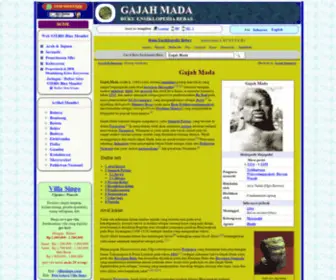 Gajahmada.web.id(Gajahmada) Screenshot