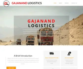 Gajanandlogistics.com(Gajanandlogistics) Screenshot