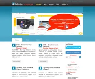 Gajelabs.com(Home) Screenshot