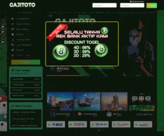 Gajitoto.org(Toto Macau) Screenshot