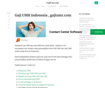 Gajiumr.com(Gaji Umr) Screenshot