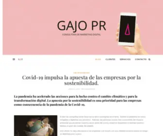 Gajopr.com(GAJO PR) Screenshot