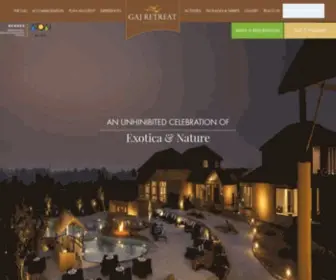 Gajretreat.com(Best Exotic Luxury Resots In Hoshiarpur Punjab) Screenshot