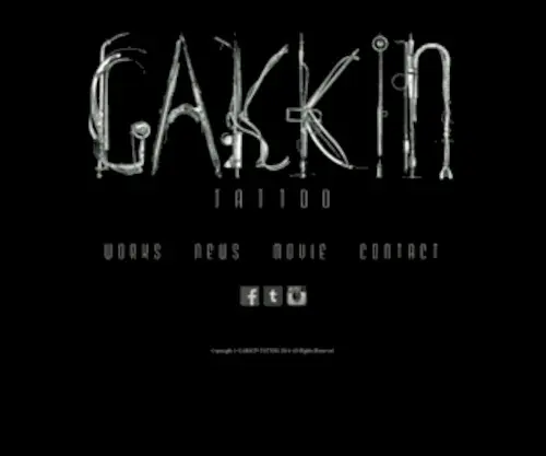 Gakkin-Tattoo.com(GAKKIN) Screenshot