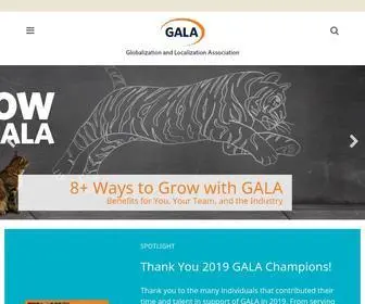 Gala-Global.org(GALA Global) Screenshot