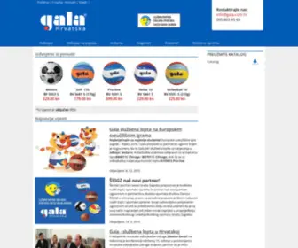 Gala.com.hr(Gala Hrvatska) Screenshot