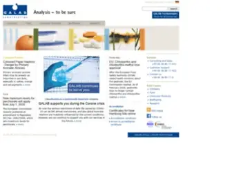 Galab.de(GALAB Laboratories) Screenshot