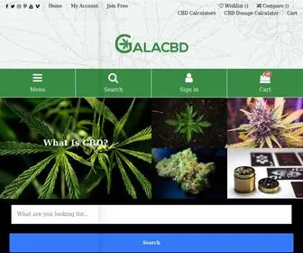 Galacbd.com(Buy CBD Oil) Screenshot