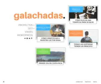 Galachadas.es(Marketing & CopyWriting) Screenshot