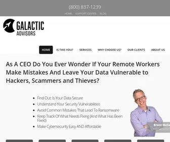 Galacticadvisors.com(Galactic Advisors) Screenshot