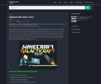 Galacticraftmod.com(Galacticraft mod 1.12.2) Screenshot