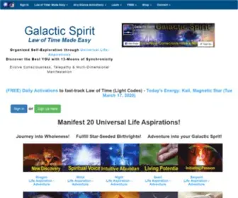 Galacticspirit.com(Galactic Spirit) Screenshot