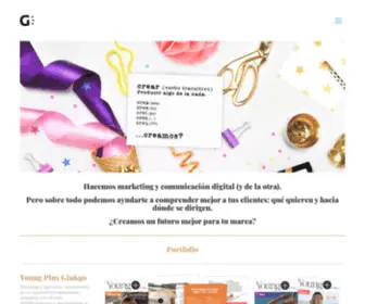 Galactinet.com(Marketing y Comunicación digital) Screenshot