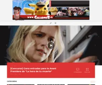 Galadnor.cl(Descubre las mejores reseñas de libros y películas en) Screenshot