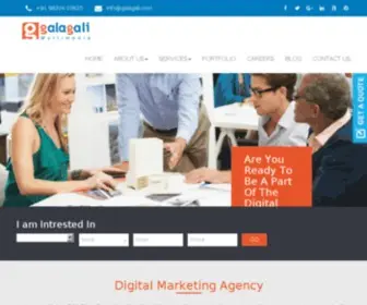 Galagali.com(Digital Marketing Company in Thane) Screenshot