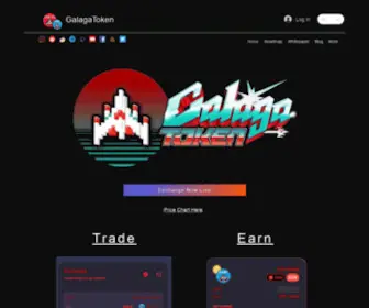 Galagatoken.com(GALAGATOKEN $GLG) Screenshot