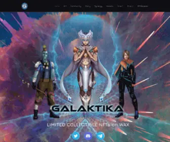 Galaktika.world(Galaktika NFT Cards) Screenshot