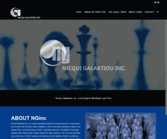 Galaktiou.co.za(Nicqui Galaktiou Inc) Screenshot