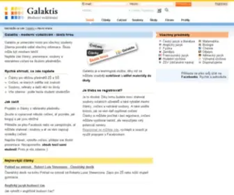 Galaktis.cz(Galaktis je e) Screenshot