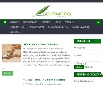 Galamdash.com(TÜRKMEN) Screenshot