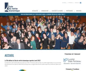 Galameritesoreltracy.com(Le Gala du mérite économique de Sorel) Screenshot