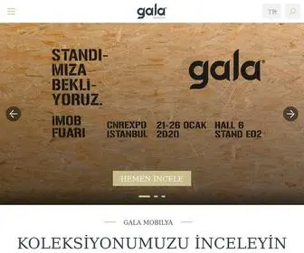 Galamobilya.com(Gala Mobilya) Screenshot