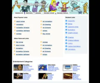 Galanime.com(Galanime) Screenshot