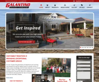 Galantino.com(Galantino Supply) Screenshot