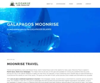 Galapagosmoonrise.com(Galapagos Moonrise) Screenshot