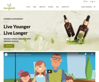 Galapagosoil.com(What is C60 Olive Oil) Screenshot