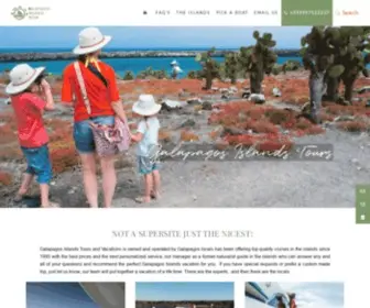 Galapagostours.net(Galapagos Islands Tours) Screenshot