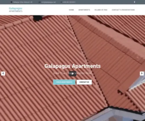 Galapagus.net(Galapagus apartmani u prekrasnom mjestu Metajni na otoku Pagu) Screenshot