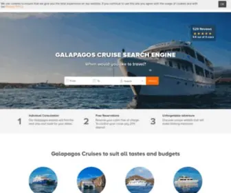 Galapatours.com(Your Specialist for Galapagos Cruises) Screenshot