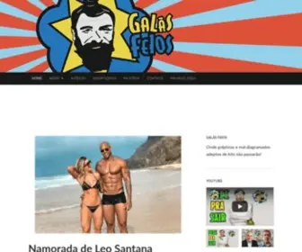 Galasfeios.com(Galãs Feios) Screenshot
