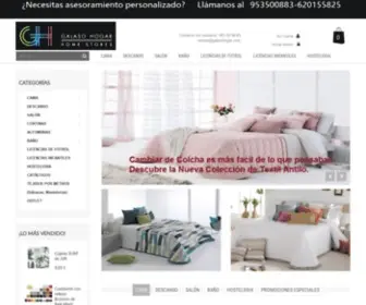 Galasohogar.com(Galaso Hogar Andujar) Screenshot