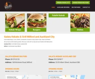 Galata.co.nz(Galata Kebabs & Grill Auckland) Screenshot