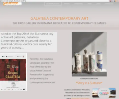 Galateeagallery.com(GALATEEA CONTEMPORARY ART) Screenshot