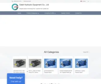 Galathoitrang.com(Galat Hydraulic Equipment Co) Screenshot
