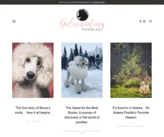 Galavantingpoodles.com(Galavanting Poodles) Screenshot